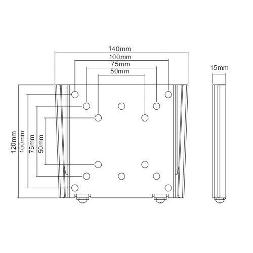 Flush Mount - 11FW001 - View 2